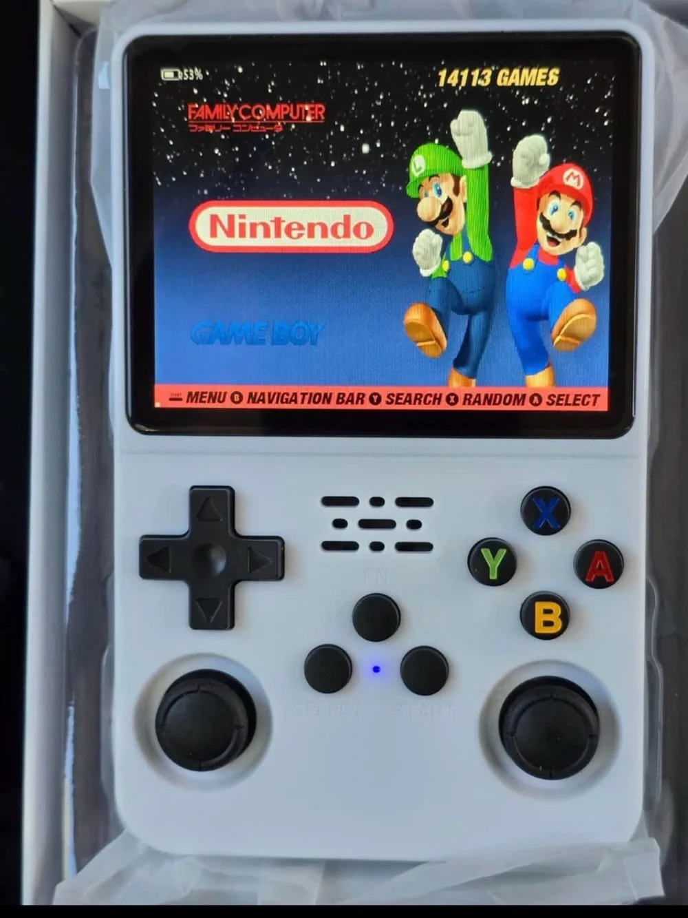 Handheld Retro Game Console - Black 37000 games included.